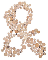 And Symbol in Small Tree Stumps