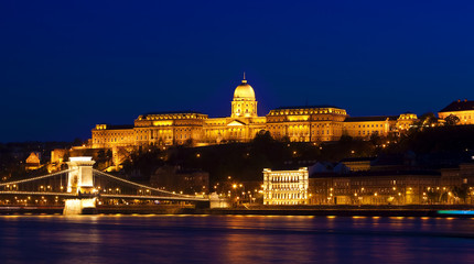 Fototapeta na wymiar Budapest sunset