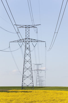 pilonne &eacute;lectrique