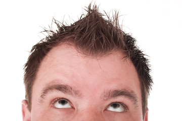 Augen rollen
