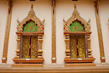 temple's window