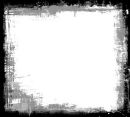 Fototapeta premium Computer designed grunge border