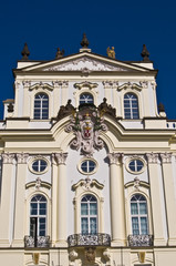 Fototapeta na wymiar Old palaces in Prague