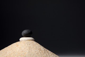 Ambiance zen - pierre et sable