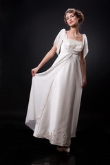 Fototapeta premium Young Beautiful Bride