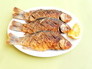 roasted fish