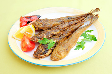 roasted fish
