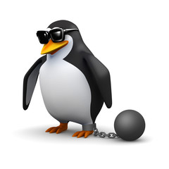 3d Prisoner penguin