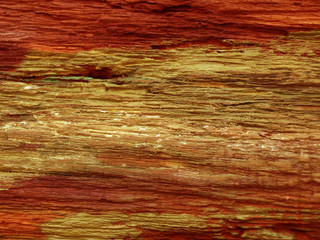 Painted wood