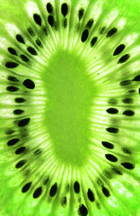 Abstract kiwi texture