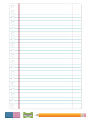 lined paper