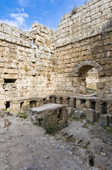 Fototapeta premium Ancient Perge archaeological site, Turkey