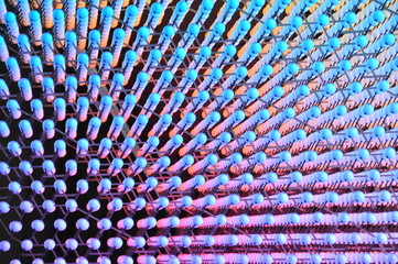 Colorful neon illumination