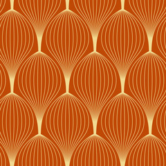 Gold seamless structure. Vector illustration