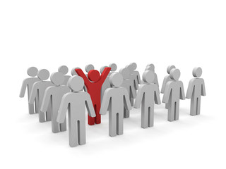 Different concept. 3d image.