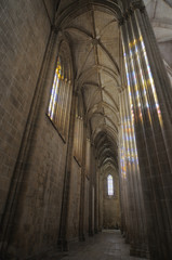 Fototapeta premium Lichtspiele im Kloster Batalha