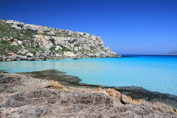 STUPENDA CALA ROSSA (FAVIGNANA EGADI SICILY ITALY