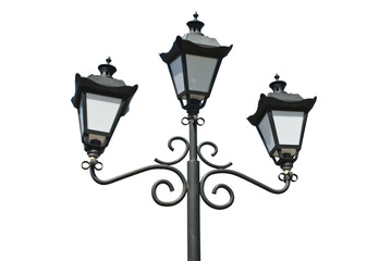 Fototapeta na wymiar Old street lantern