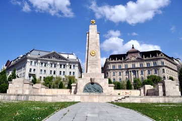 Das sowjetische Ehrenmal in Budapest