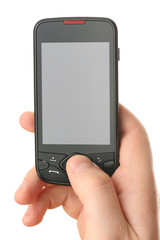 Touchscreen communication device