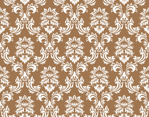 seamless damask pattern