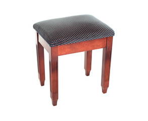 Small bar stool isolated on white