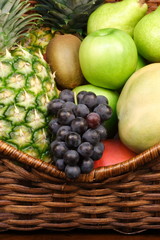 fruits on basket