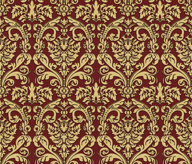damask wallpaper