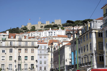 Fototapeta na wymiar Lisbonne, la ville