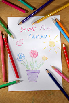 Bonne Fete (French) Pencils