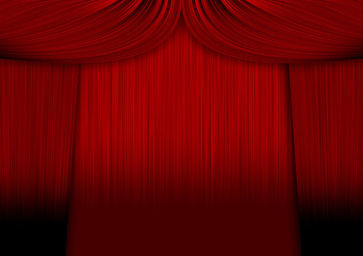 Red curtain2