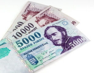 hungarian forrints notes