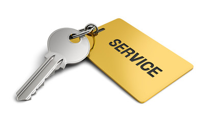 Key with golden keyring service