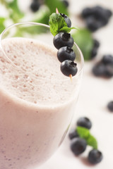 Blueberry Milkshake