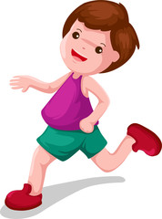 boy running