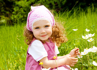 Smiling girl