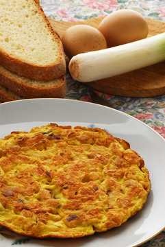 Frittata ai cipollotti
