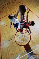 Rolgordijnen playing basketball game © .shock