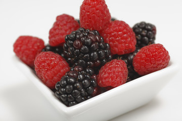 Raspberries and Blackberries