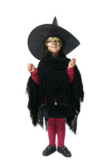 witch over white background - 22595412