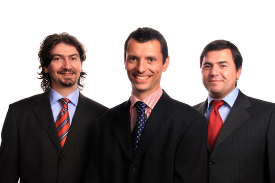 happy sucessfull businessteam