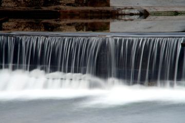 water and cascade