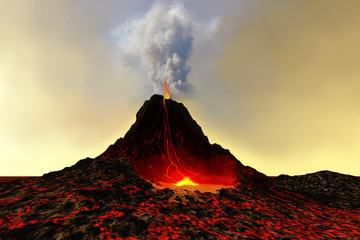 ACTIVE VOLCANO