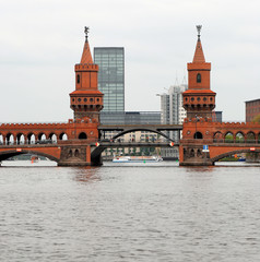 Oberbaumbrucke Bridge in Berlin