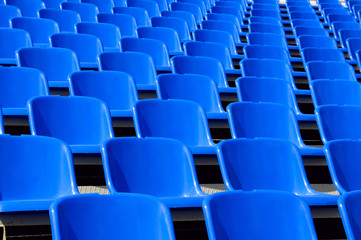 Naklejka premium seats at stadium