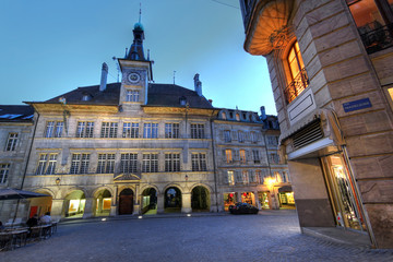 Town Hall, Place de la Palud, Lausanne, Switzerland