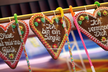 Lebkuchenherz Single