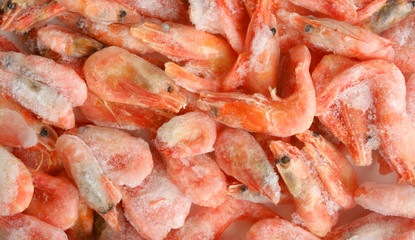 Frozen shrimps