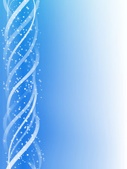 Blue Colorful Glowing Lines Background.