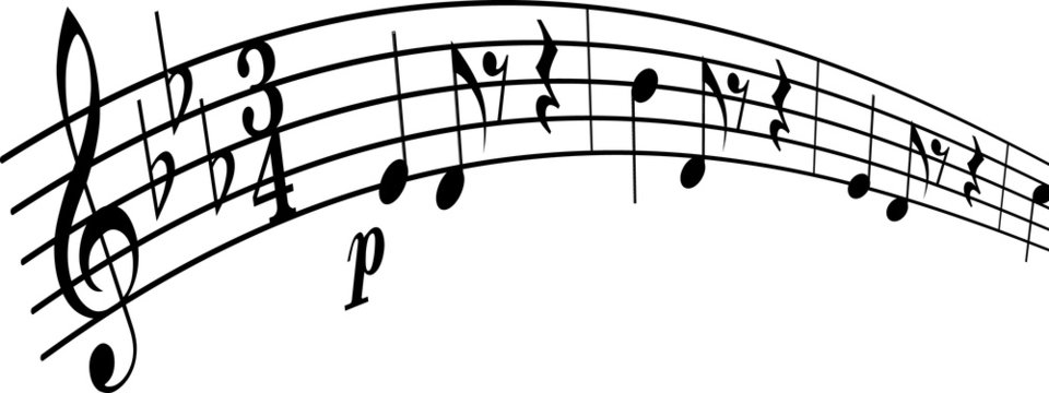 Noten Notenschl&uuml;ssel